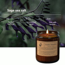 Bougies d'aromathérapie parfumées pour créer une ambiance chaleureuse dans la chambre.