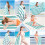 Microvezel strandhanddoek 30x60 inch, extra groot, lichtgewicht 1