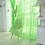 Sheer Voile Curtains Green 200x80cm 2-Pack 1
