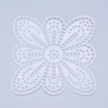 Foi de pânză din plasă de plastic pentru broderie, 10 buc.