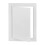 Plastový prístupový panel sadrokartónu biely 8"x12" 1