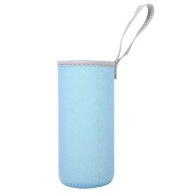 Funda para botella de agua de vidrio con correa de transporte