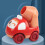 Mini Push-Pull Engineering Car Toy for Toddlers 1-3, Safe ABS, Rounded Edges, 4 Colors – Compatible with Early Learning 5