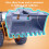 Push & Go Excavator Dump Truck 1:50 Scale 4
