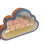 Lampe miroir tulipe, veilleuse motif nuage, 1 pièce 1