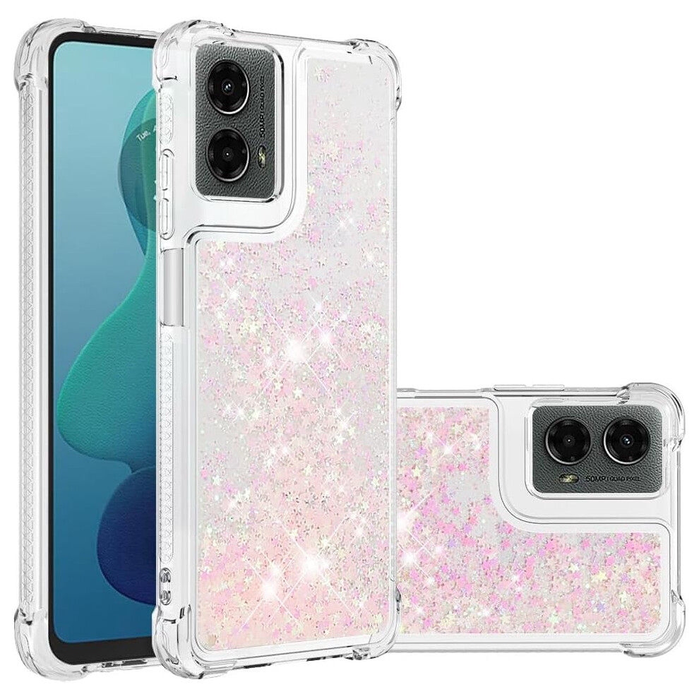 Motorola Moto G 5G 2024 Liquid Glitter Quicksand Tpu Case 937196931569