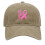 Pink Ribbon Embroidered Women's Adjustable Baseball Cap 1