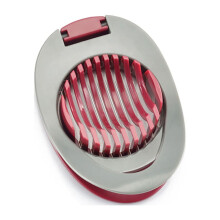 Äggskärare i rostfritt stål med kraftig aluminiumram1
