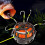Reverse Bottom Fishing Hook with 360 Bait Cage 6PCS 6