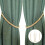 Cotton Rope Curtain Tiebacks Boho Style Pack of 4 7