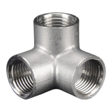 Raccord en Y en acier inoxydable, joint oblique Ă 45