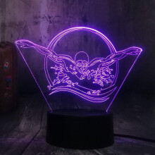 Lampa Solais Oíche Mealltóireachta 3T RGB LED 1pc
