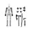 Conjunto de figuras de ação Titan13 Lucky Dummy Nova de 13,5 cm (5,3 polegadas) 1