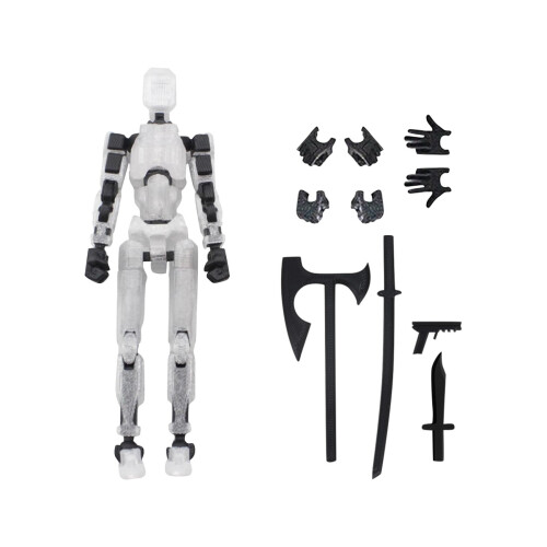 Conjunto de figuras de ação Titan13 Lucky Dummy Nova de 13,5 cm (5,3 polegadas)