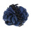 Chiffon rozenhaarclips voor dames, met een grote strik. 1