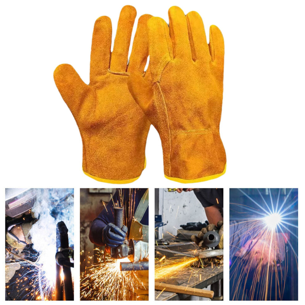 Welding Gloves Flame-Retardant Arm Sleeve 1 Pair 937196913275