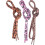 Lacets plats léopard pour baskets (3 paires) 1