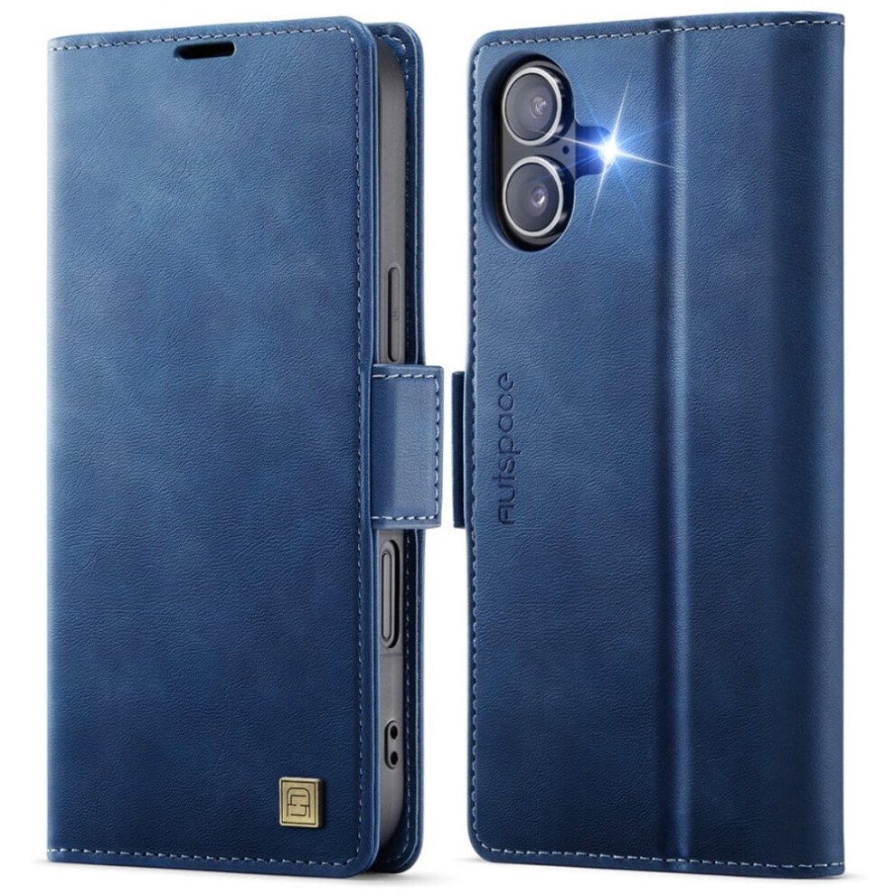 Iphone 16 Magnetic Wallet Phone Case Â Leather Shockproof 937196935178