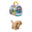 Interactive walking puppy toy white brown 1 piece 7