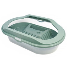 Casetta per tartarughe con piscina per crogiolarsi al sole, in plastica a 2 strati