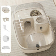 Hamster Habitat Cage Set 5-in-1 12.2"x9.25"x6.3" Beige