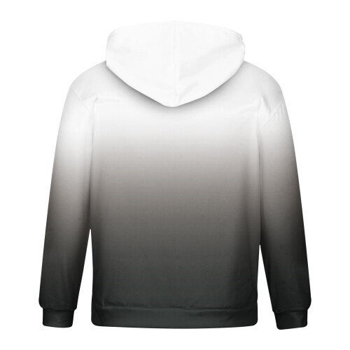 Herren-Kapuzenpullover mit Farbverlauf und Print, langärmelig 2