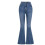 Girls Elastic Flared Jeans 10-12 Years 1