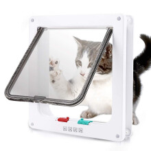 Cat Door 4-Way Locking Outer Size 11" x 9.8"