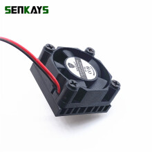 DC5V/12V/24V30x30x15mm3010 koelventilator met 5mm koelblok