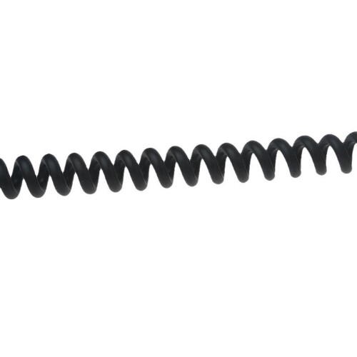 Microfone CB preto com conector de 4 pinos para rádios Cobra. 1