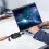 USB video grabber adapter for PC, portable digitizer, 1 set 7