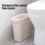 Narrow Crevice Trash Can Plastic 12.9L Rectangular 2