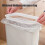 Narrow Crevice Trash Can Plastic 12.9L Rectangular 4