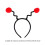 Bee-shaped plush headband for adults and teens 3