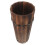 Umbrella Stand Brown Wood Entryway Large Capacity 1
