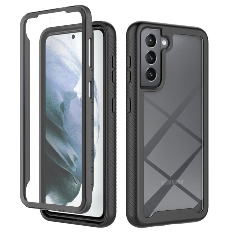 Galaxy S21 Fe Case With Built-In Screen Protector Black 919886035542