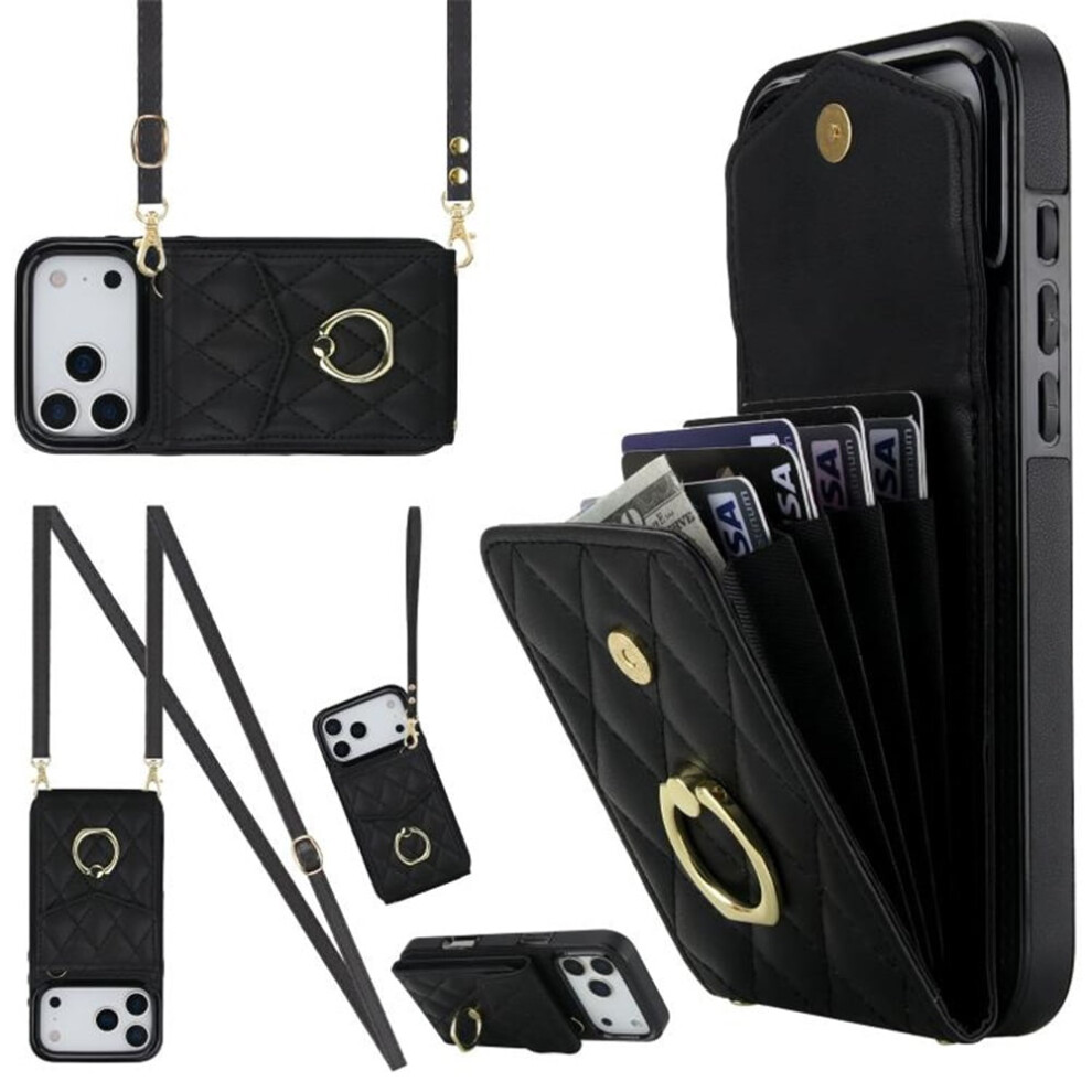Iphone 17 Pro Max Pu Leather Wallet Case With Rfid 919886038086