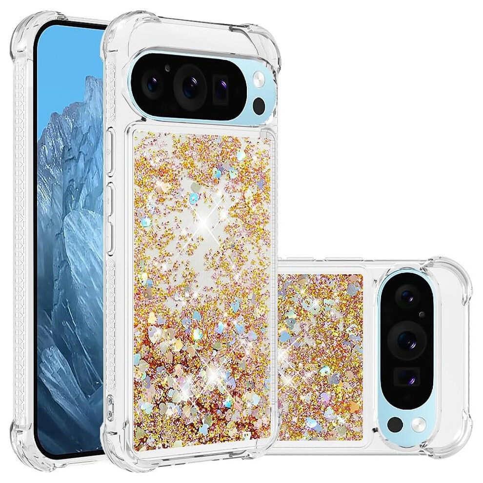 Glitter Liquid Quicksand Tpu Case For Google Pixel 9 Pro 9130661389242