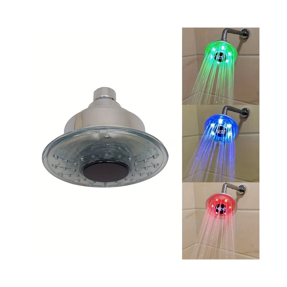 Led Shower Head With Temperature Display And Color Change 9418476990571