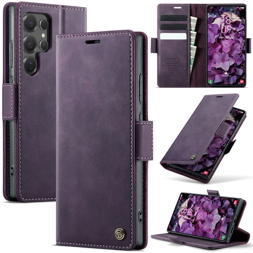 Caseme Calf Leather Wallet Case For Samsung Galaxy S25 9165521155811