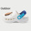 Dinosaur Garden Clogs for Toddlers White Size 1.5-2 6