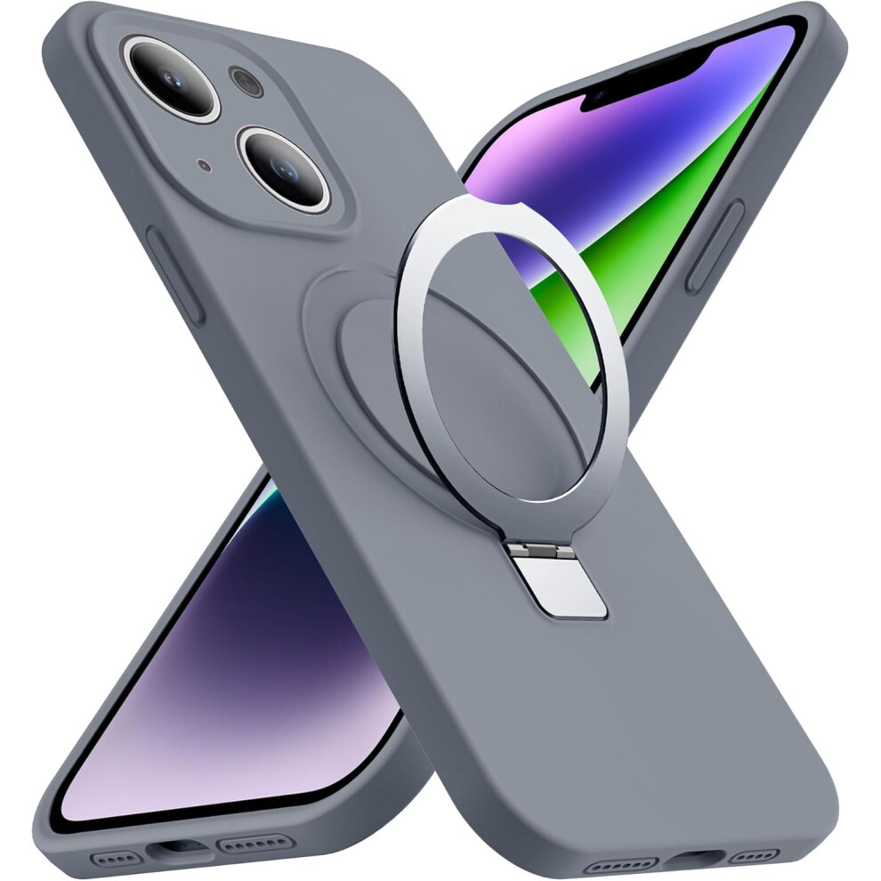 Iphone 14 Plus Case Magnetic Stand Magsafe Shockproof 937196927784