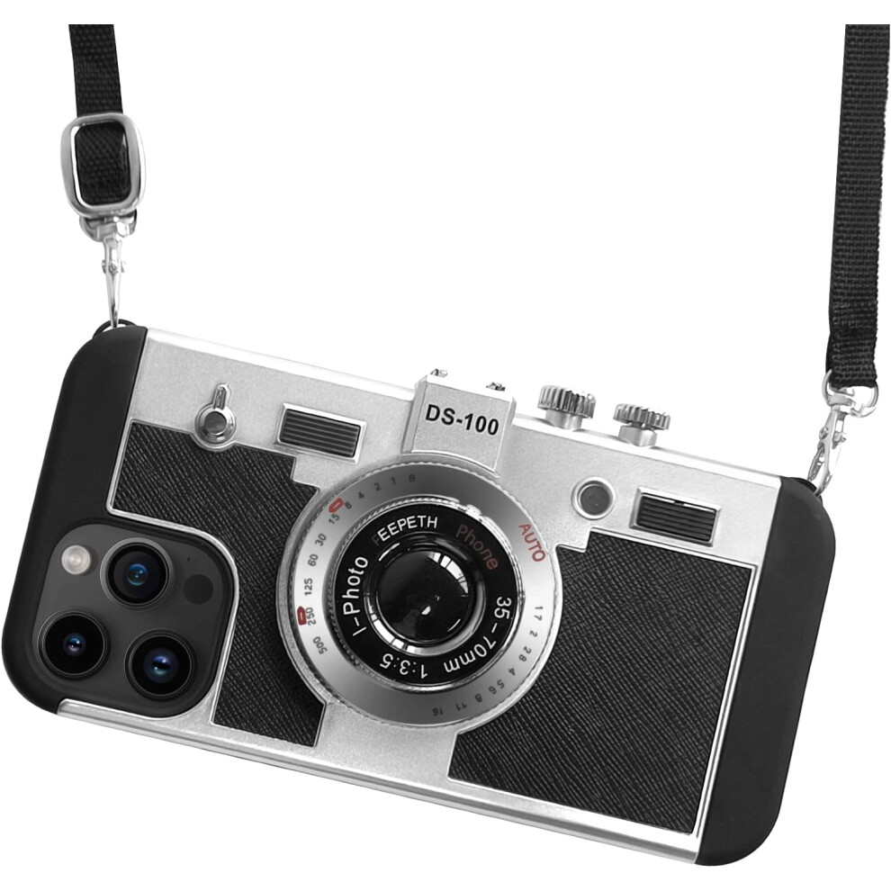 Emily In Paris Phone Case With 3D Vintage Camera Design And Light 937196928552