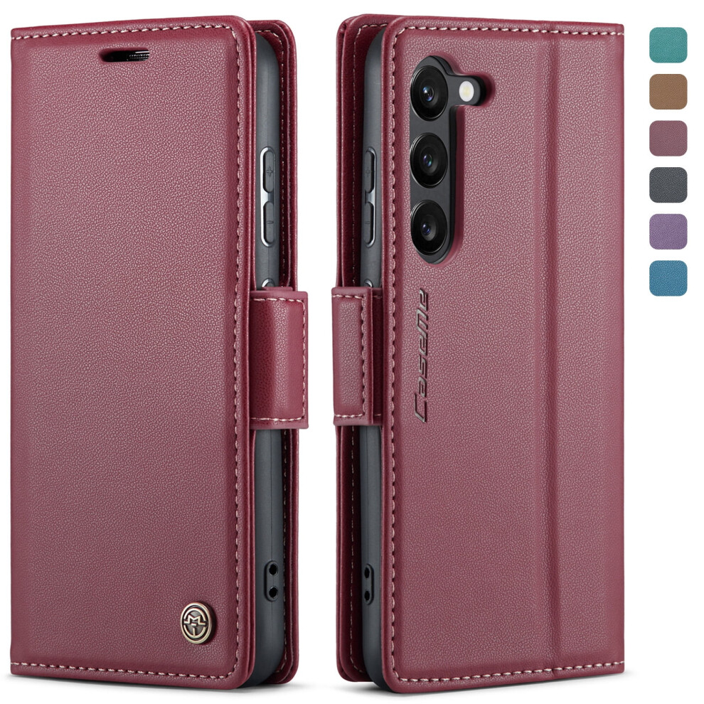 Samsung Galaxy S25 Wallet Case Rfid-Blocking Pu Leather 937196929498