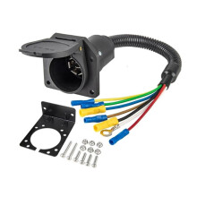 7-Pin Trailer Harness for Cars and Trucks with Flexible