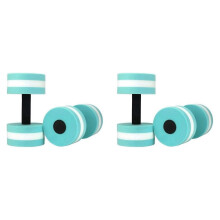 Schuimrubberen dumbbells voor aerobics en wateroefeningen (4-pack)