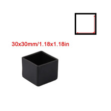 Silicone Chair Leg Caps Square Non-Slip Dust Cover