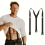 Men's Heavy Duty Adjustable Elastic Suspenders 4Pcs 2