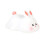 Veilleuse LED lapin en silicone ABS à luminosité réglable 1