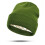 Winter Beanie Satin-Lined Green Unisex 1 Pack 1